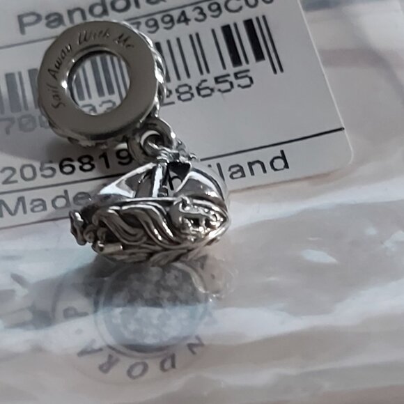 Authentic *Retired* Sterling Silver Sail Boat Dangle799439C00 - Picture 9 of 11